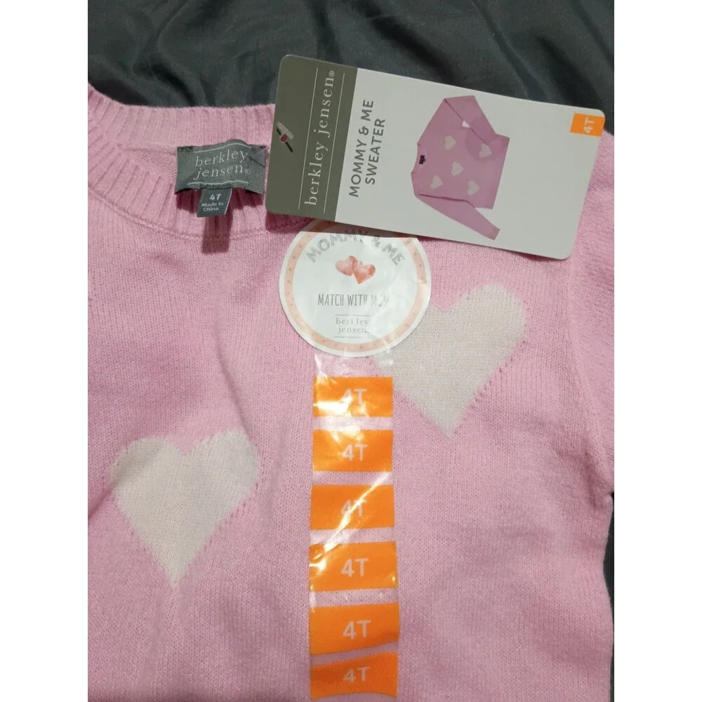 Bjs Berkley Jensen Mommy And Me Sweater 4t